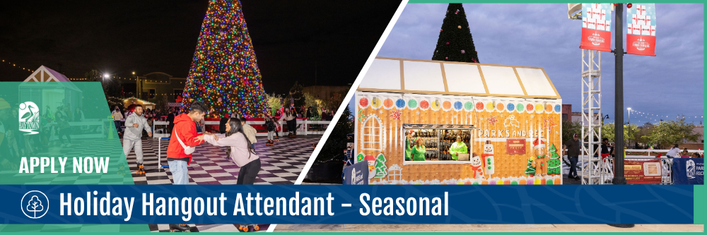 Apply now. Holiday Hangout Attendant - Seasonal. 